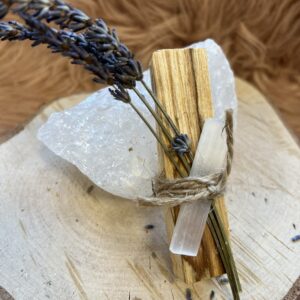 Stor Palo Santo med selenit