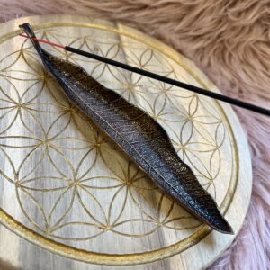 Bladformet Røgelsesholder