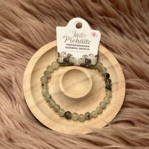 Prehnite Armbånd
