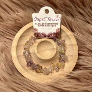 Super 7 Krystal Armbånd