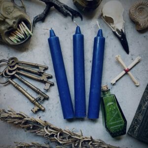 Blå Spell Lys – 1 stk