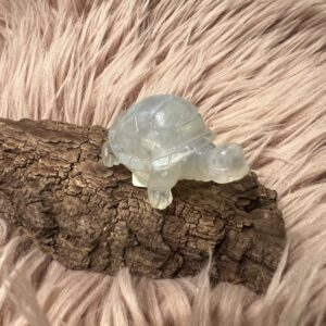 Resin Skildpadde med Opal