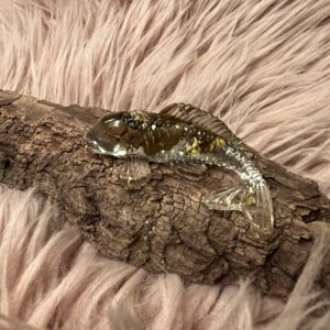 Resin Koi Karpe med Tigerøje