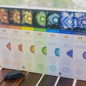 B.I.C 7 Chakras Røgelse set af 7 pakker