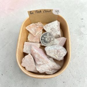 Rå Pink Opal