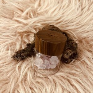 Aroma Glas Diffuser med Rosenkvarts