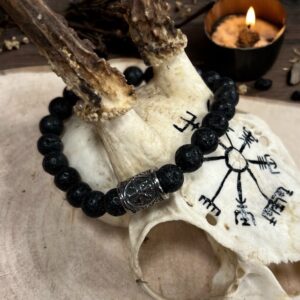 Lavasten Armbånd med Vikingekompas