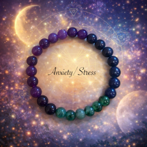  Anxiety & Stress Stenarmbånd