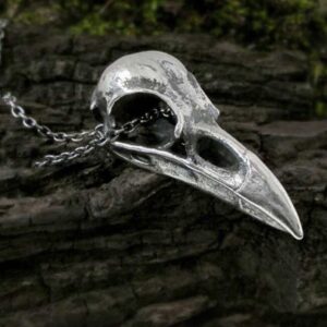 Kragekranie Halskæde i Stål