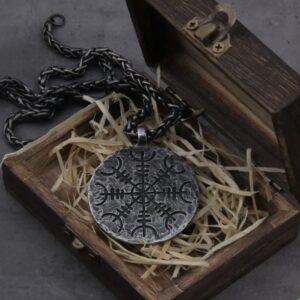 Vikingekompas Halskæde – Dobbeltsidet