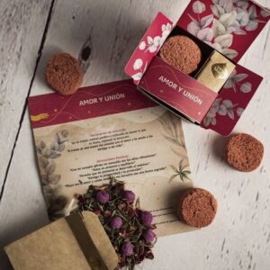 Amor y Unión – Kærlighed & Forening Røgelses- & Intention Kit