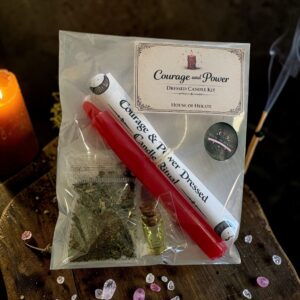 Courage & Power Dressed Candle Kit