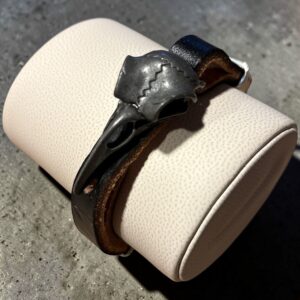 Raven Skull Armbånd