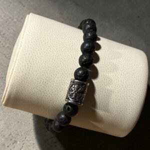 Lava Stone Armbånd – Grounding & Beskyttelse