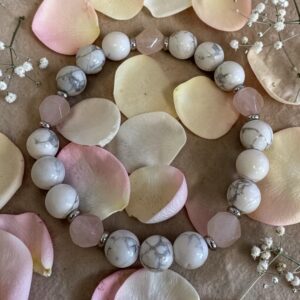 Self Love – Howlit & Rosenkvarts armbånd