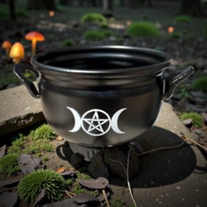 Jerngryde med Triple Moon symbol