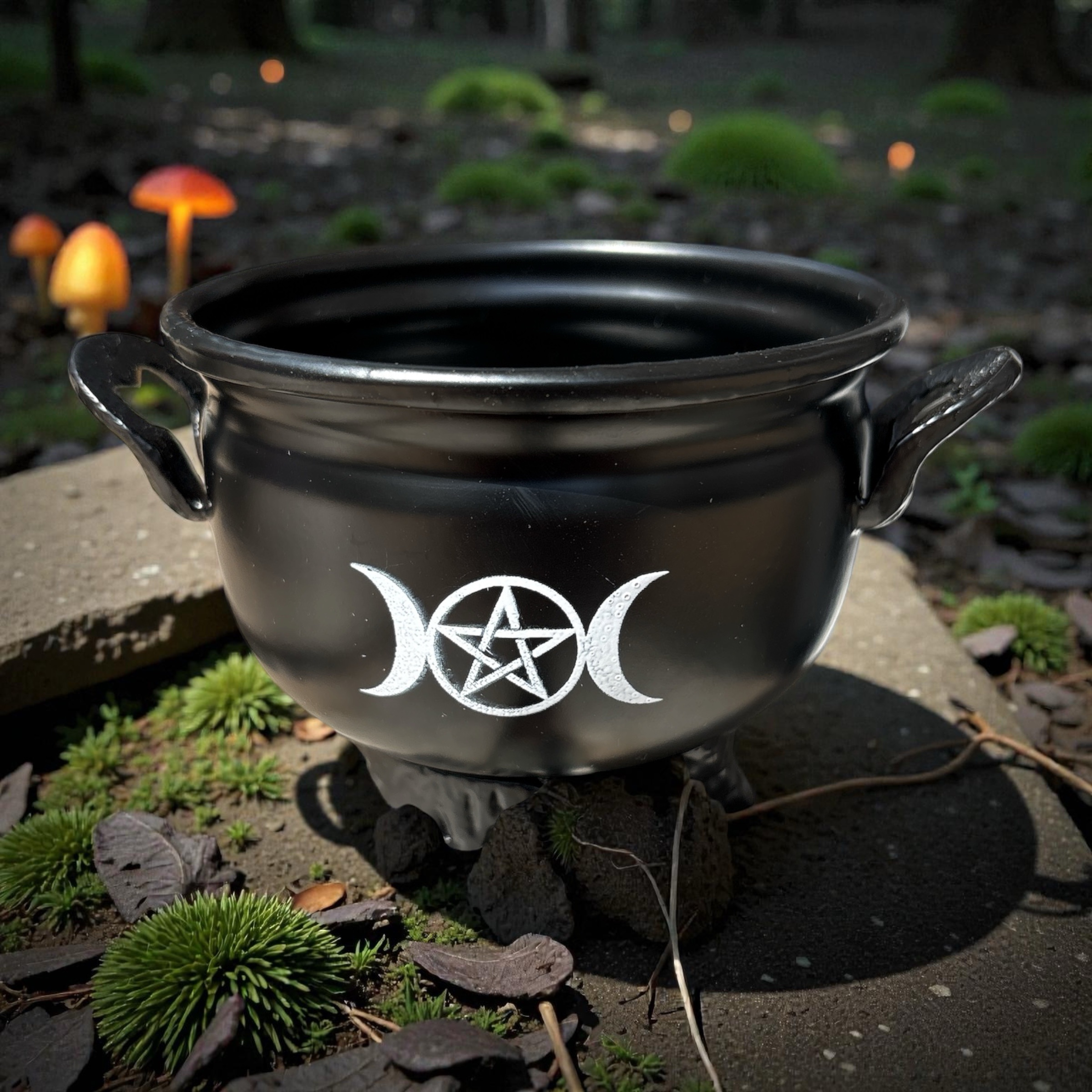 Jerngryde med Triple Moon symbol