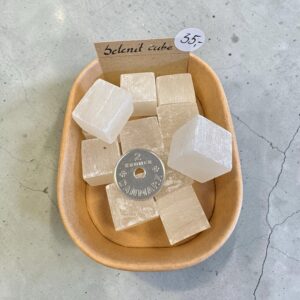 Selenit Cube – Naturkrystal