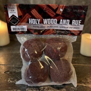 Holy Wood & Rue – Smudging Magic Balls