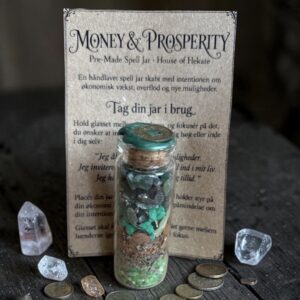 Money & Prosperity – Pre-Made Spell Jar