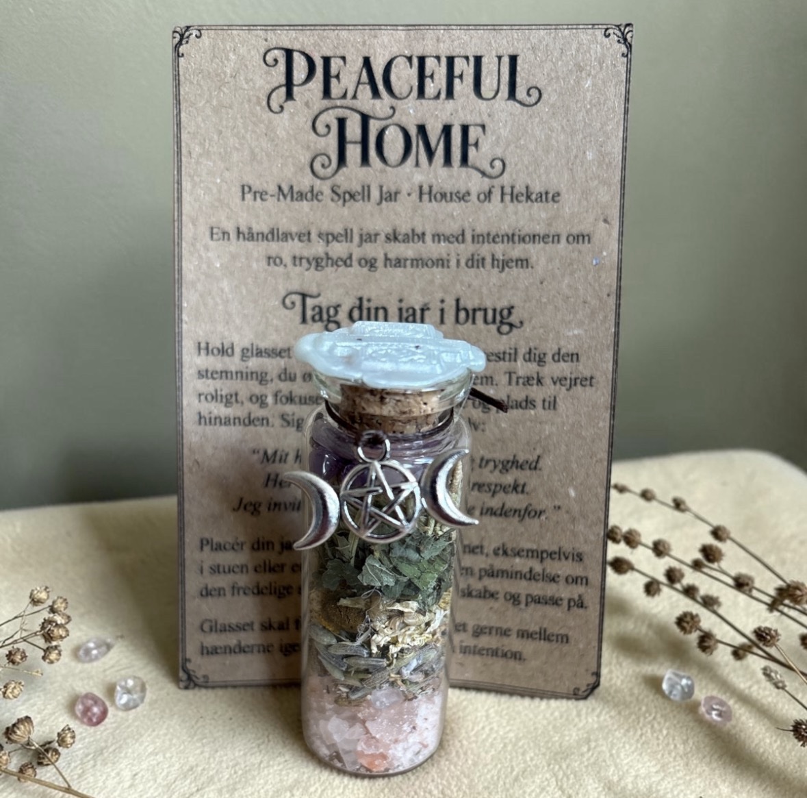 Peaceful Home – Pre-Made Spell Jar