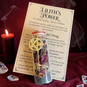 Lilith’s Power – Pre-Made Spell Jar