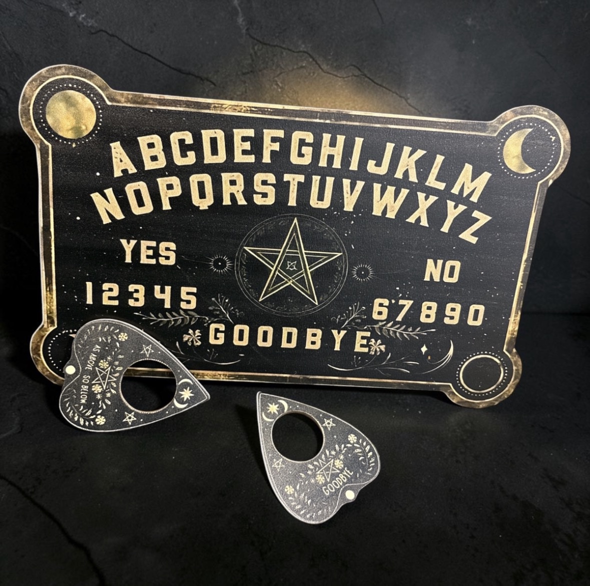 Ouija Board – Spirit Board med 2 Planchettes